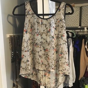 Wet seal cute bird to size large